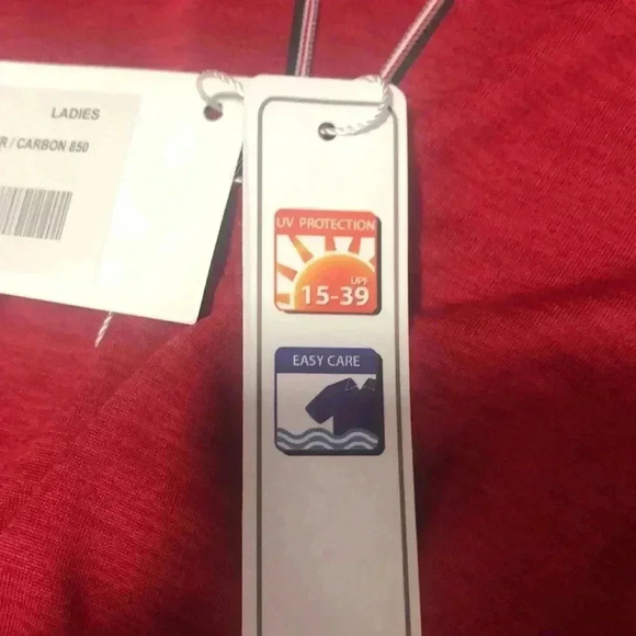 Core 365 ladies XS classic red heather top activewear - Picture 4 of 11